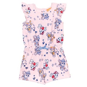 PAW Patrol Skye Chase Marshall Girls Sleeveless Romper Little Kid to Big Kid - 1 of 4