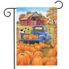 Pumpkin Patch Pickup Autumn Garden Flag Farm Barn 18" x 12.5" Briarwood Lane - 2 of 3