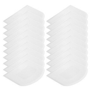 Unique Bargains Kitchen Flexible Plastic Baking Cake Scraper Dough Cutter 4.65x3.7 Inch - 1 of 4