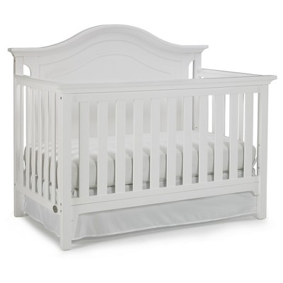 storkcraft princess 4 in 1 convertible crib white