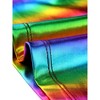 INSPIRE CHIC Women's Metallic Sleeveless Cut Out Party Holographic Crop Tank Tops - 4 of 4