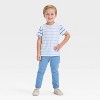 Toddler Boys' Woven Pants - Cat & Jack™ Blue - 3 of 3