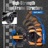 24V Electric Go Kart for Kids, 10AH Large Battery, 400W Two Motor, Damping System, Racing Flag, Go Kart for Big Kids Age 6+ - 3 of 4