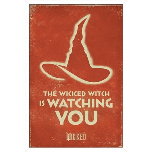 Trends International Wicked: For Good (2025) - The Wicked Witch Is Watching You Framed Wall Poster Prints - 1 of 4