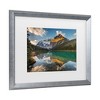 Trademark Fine Art Pierre Leclerc Edith Cavell Mountain Matted Framed Art - 3 of 4