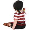 HalloweenCostumes.com Infant Pirate Costume for Halloween - Boy's Peg-Legged Bandit Outfit - 2 of 2