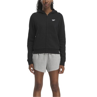 Reebok Womens Fleece Hoodie Sweatshirt