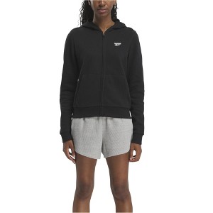 Reebok Womens Fleece Hoodie Sweatshirt - 1 of 1
