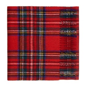 Lona Scott Pure Lambswool Tartan Scarf - 1 of 2