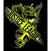 Justice League Movie Neon Green Banner Black T-shirt Toddler Boy to Youth Boy - 2 of 3