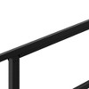 FUFU&GAGA Black Metal Stair Handrail for Indoor & Outdoor Use - 4 of 4
