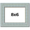 PosterPalooza | Photo Size Refined Blue Picture Frame - UV Acrylic, Foam Board Backing, Hanging Hardware - 2 of 4