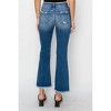 Women's Mid-Rise Step Hem Ankle Jeans - RISEN - 2 of 4