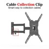 Karl Home 26 in. to 55 in. Adjustable Rotatable TV Wall Mount for TVs - 2 of 4