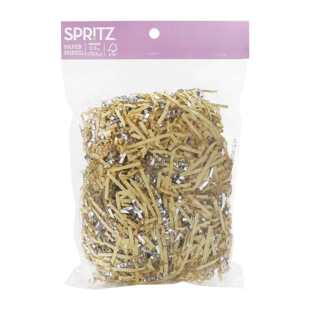 Easter Krinkle Paper Shred Yellow - Spritz