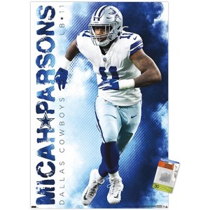 Trends International NFL Dallas Cowboys - Micah Parsons 22 Unframed Wall Poster Prints - 1 of 4