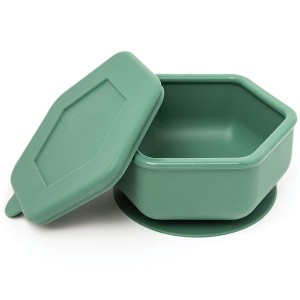 Tiny Twinkle Silicone Suction Bowl w/Lid for Baby and Toddler, BPA-Free and Microwave Safe - 1 of 4