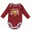 NCAA USC Trojans Boys' 2pk Long Sleeve Bodysuit - 2 of 3