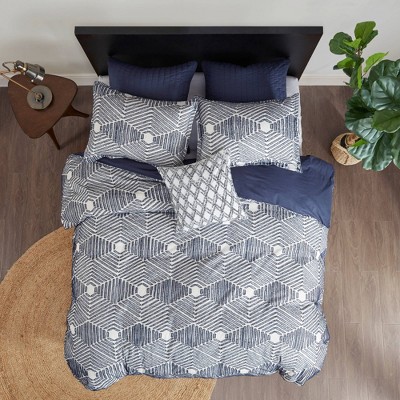 Ink+Ivy 3pc Ellipse Jacquard Comforter Set