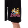 Scooby-Doo Mens' Daphne Velma Scooby Shaggy Fred Sleep Pajama Shorts Black - 2 of 3