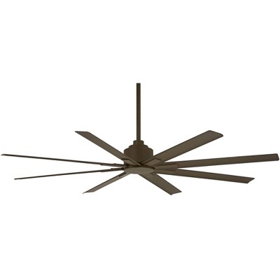 65" Minka Aire Modern Outdoor Ceiling Fan with Remote Control Oil Rubbed Bronze Wet Rated for Patio Exterior Porch Gazebo Barn