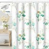 LunaLulinlk White Fabric Shower Curtain - 2 of 4