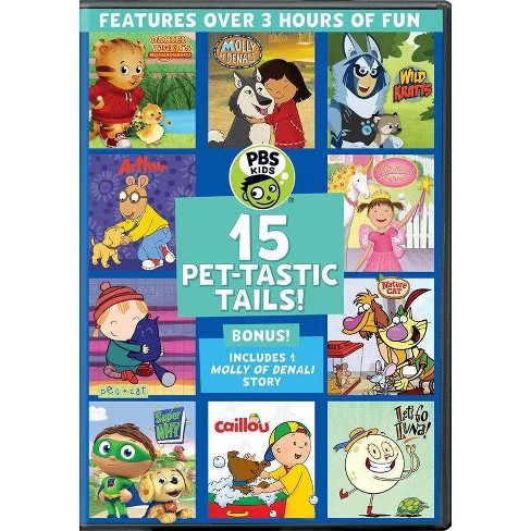 Pbs Kids 15 Pet Tastic Tails Dvd Target
