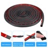 Unique Bargains D-Shape Self-Adhesive Foam Rubber Soundproof DIY Weather Seal Strip - 3 of 4