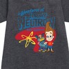 - Jimmy Neutron - Adventures of Jimmy Neutron Graphic Short Sleeve Fleece Dress - 2 of 3