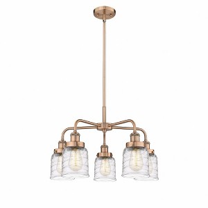 Innovations Lighting Bell 5 - Light Chandelier in  Antique Copper - 1 of 1