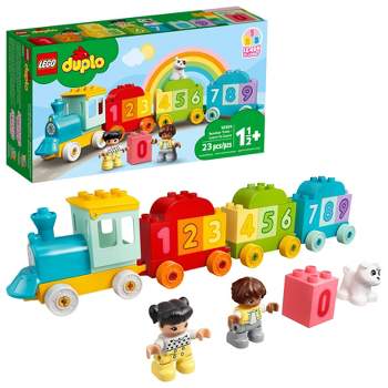 LEGO DUPLO Town Family House on Wheels Toy with Car 10986