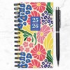 TF Publishing July 2025 - June 2026 Floral Medley Small Weekly Monthly Planner - 4 of 4