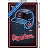 Trends International MLB Cleveland Guardians - Neon Helmet 23 Unframed Wall Poster Prints - 3 of 4