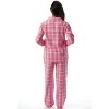 Just Love Womens Cozy Flannel Pajama Set  Warm, Long Sleeve Winter Sleepwear - 3 of 3