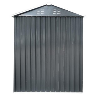 Outdoor Garden Storage Shed Detachable Design Storage Cabinet Waterproof and Sturdy Construction Ideal for Outdoor Tool Storage. - 1 of 4