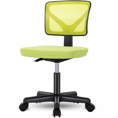 Best Office Chair Low Back Lumbar Support, Mesh Office Chair, No Arms Guy,Swivel Rolling Office Desk Chair-Cuddlewood