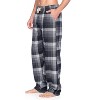 Ashford & Brooks Mens Super Soft Flannel Plaid Pajama Sleep Pants - 2 of 4