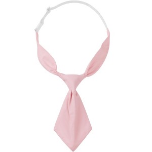INSPIRE CHIC Women's Pre-tied Solid Color Adjustable Short Tie - 1 of 4