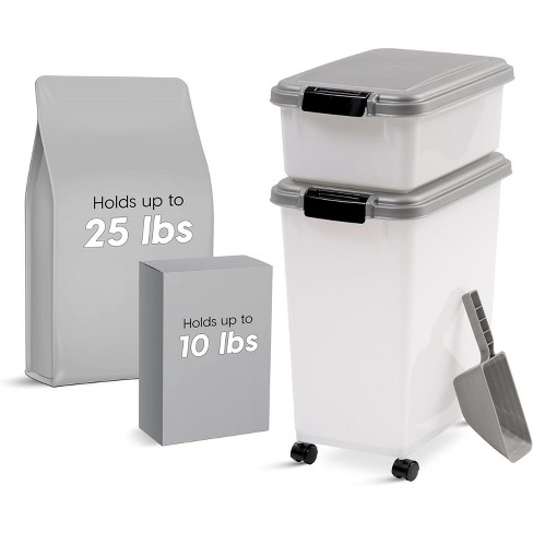 Home Basics 100 oz. Airtight Food Container HDC92605 - The Home Depot