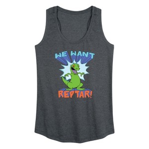 Women's - Rugrats - We Want Reptar Graphic Racerback Tank - 1 of 4
