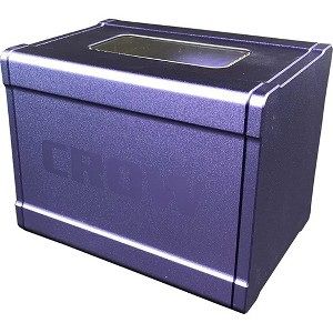 Box Gods Purple Satin Crow Box Gods Premium High Strength Deck Case Protector - 1 of 2
