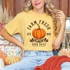 Simply Sage Market Women's Farm Fresh Open Daily Short Sleeve Garment Dyed Tee - 2 of 4