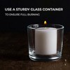 15 Hour Votive Candles Set of 36 -Candles Perfect as Wedding Candles or Emergency Candles - 1.5x1.7 inch Unscented Votive Candles - 3 of 4