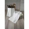 2 Piece Bathroom Rugs, 100 Cotton, Soft Absorbent, Machine Washable, 20x32 White - 3 of 4