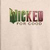 Women's - Wicked - For Good Logo Lightweight French Terry Wide Neck Long Sleeve Graphic Shirt - 2 of 4