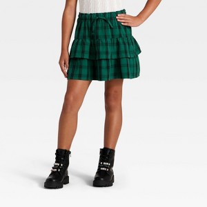 Girls' Plaid Skirt - Cat & Jack™ - 1 of 3