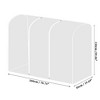 Unique Bargains Garment Bags PEVA Clothes Cover Bags with Zipper - 2 of 4
