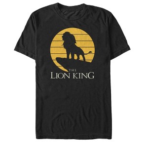 Men's Lion King Simba Pride Rock T-Shirt - 1 of 4