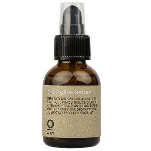 Oway Silk'n Glow Serum (1 oz) Hair Serum for Dry, Frizzy Hair - 1 of 3