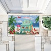Stupell Industries Aloha Island Beach Scene Printed Outdoor Door Mat, design by Darlene Seale, 18"x30" - 3 of 4